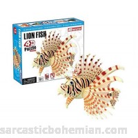 4D Lion Fish Puzzle Model Number 26542 B010E28BP4